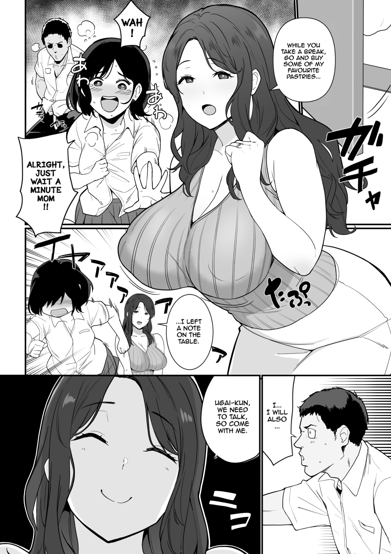 Hentai Manga Comic-My Girlfriend's Mom is too Lewd, so I couldn't Hold Back.-Read-5